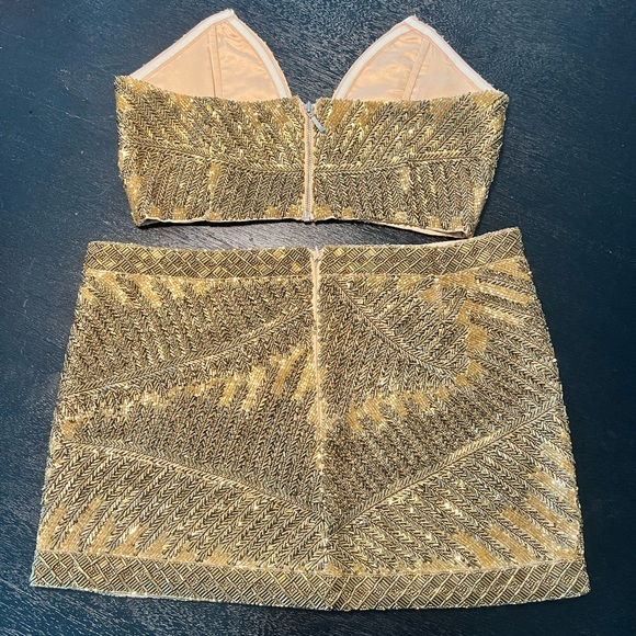 Retrofete Sequin Top & Skirt Size XS - Picture 8 of 13